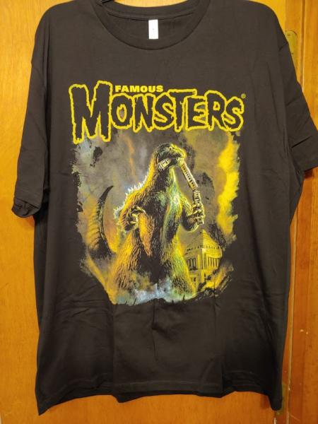 Famous Monsters of Filmland Godzilla T-Shirts picture