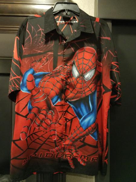 Vintage Button down Comic Shirts picture