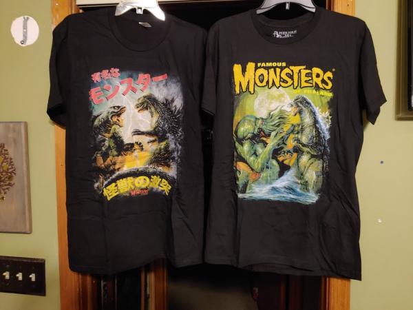 Famous Monsters of Filmland Godzilla T-Shirts picture