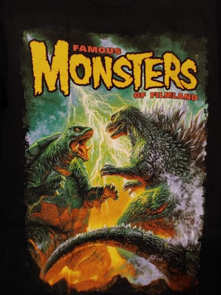 Famous Monsters of Filmland Godzilla T-Shirts picture