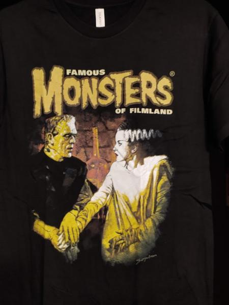 Famous Monsters of Filmland T-Shirts
