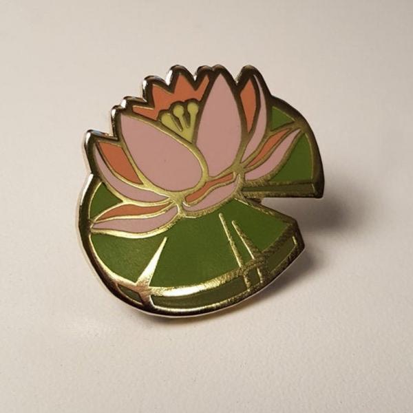 Lilypad Pin 1x.75in Enamel Pin