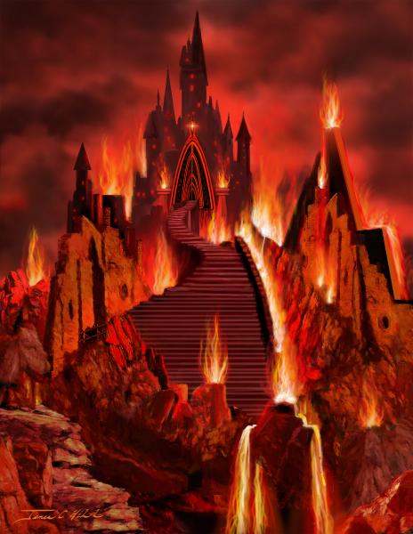 Fire Castle of the Goddess Pele' picture