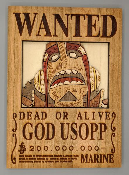 Wanted Poster - God Usopp