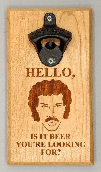 Hello, Is It Beer You're Looking For? Magnetic Bottle Opener picture