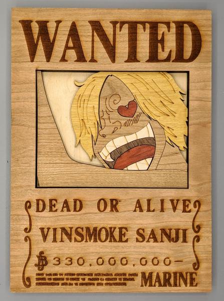 Wanted Poster - Vinsmoke Sanji