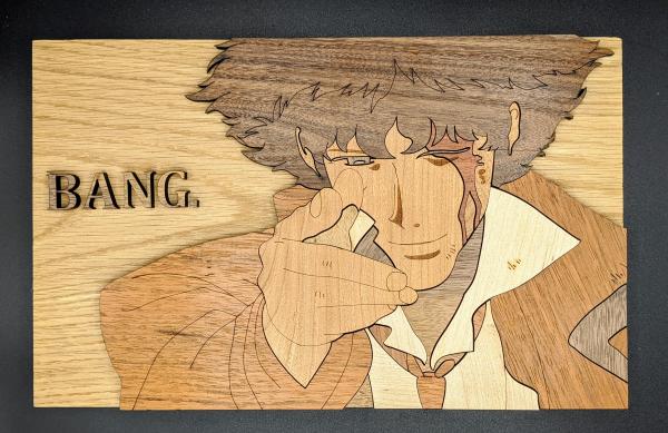 Medium Cowboy Bebop Spike Bang Art picture