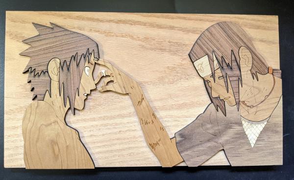 Large Sasuke and Itachi Art picture