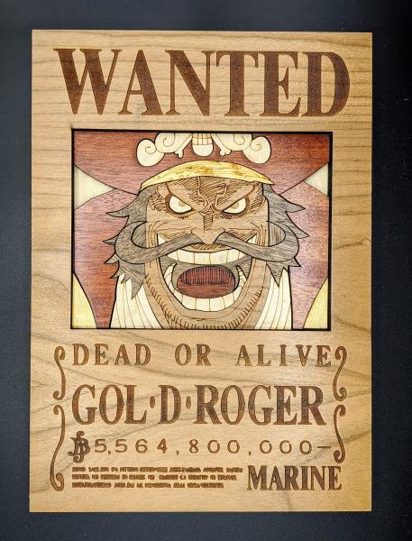 Wanted Poster - Gol D Roger