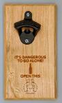 It's Dangerous Magnetic Bottle Opener