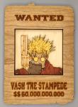 Wanted Poster - Vash