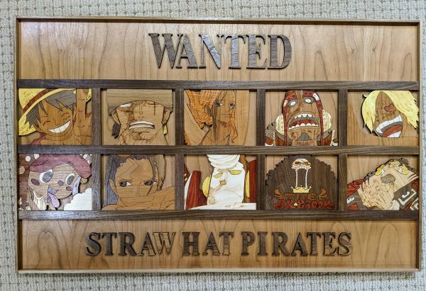 Straw Hat Pirates Wanted Posters picture