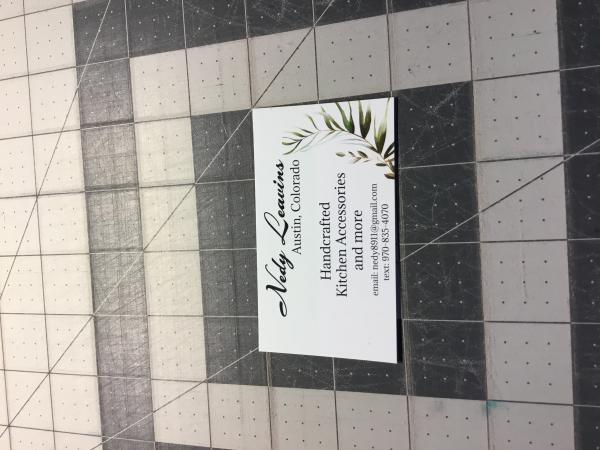 Nedy Leavins Handcrafted kitchen accessories