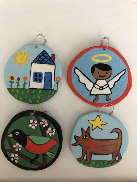 Hand painted ornaments collection #10