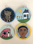 Hand painted ornaments collection #1