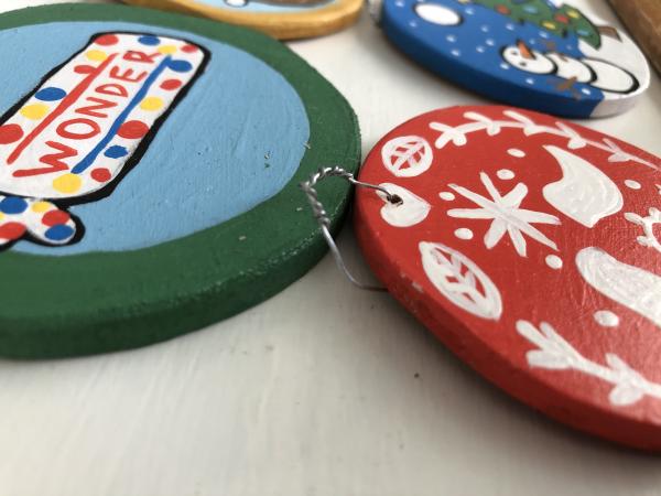 Hand painted ornaments collection #3 picture