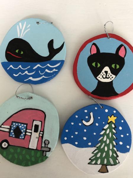 Hand painted ornaments collection #12