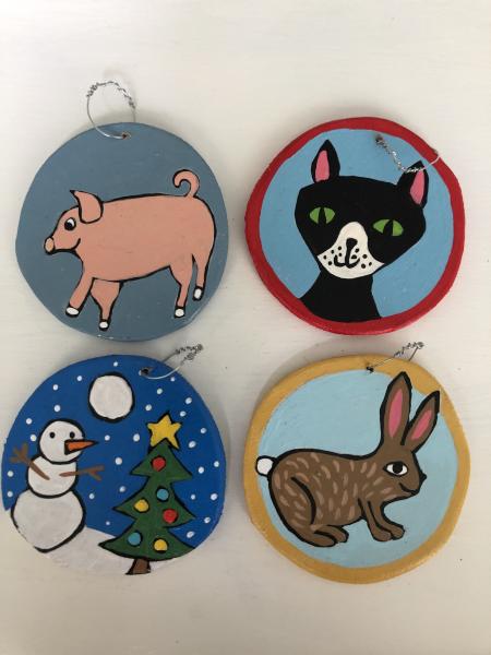 Hand painted ornaments collection #4