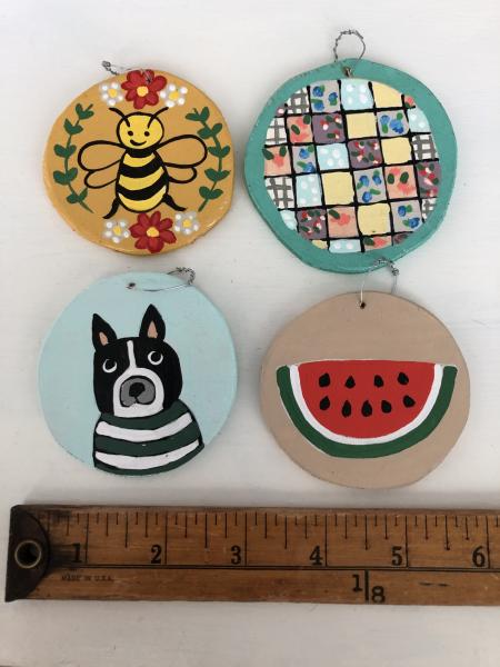 Hand painted ornaments collection #2 picture