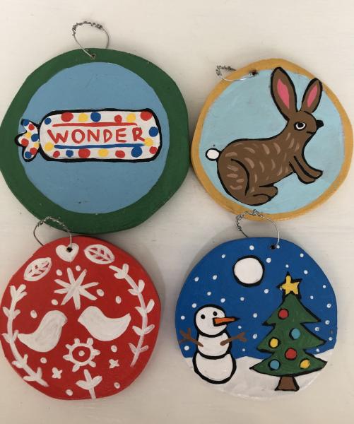 Hand painted ornaments collection #3 picture