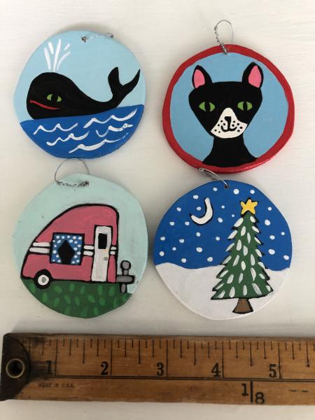 Hand painted ornaments collection #12 picture