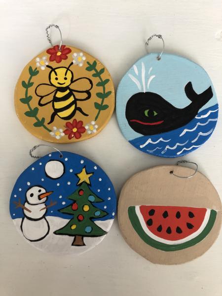 Hand painted ornaments collection #11