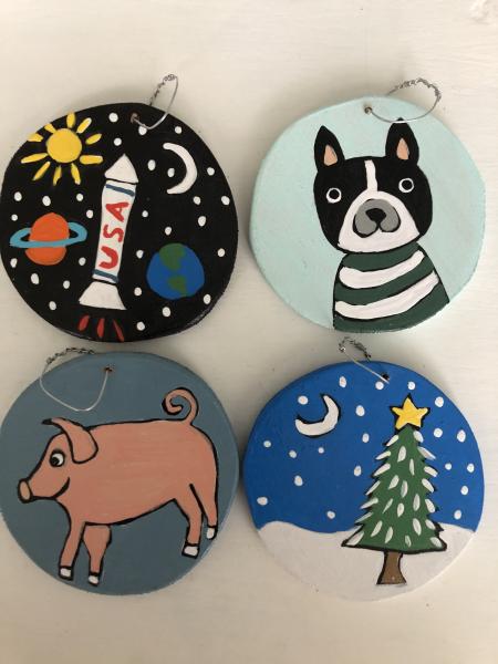 Hand painted ornaments collection #7