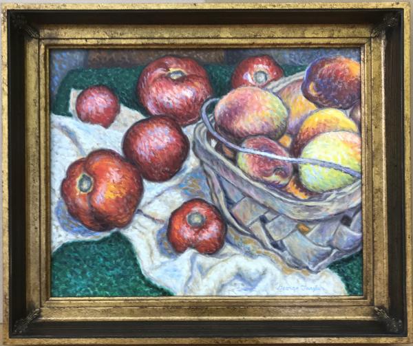 Still Life with Peaches and Tomatoes picture