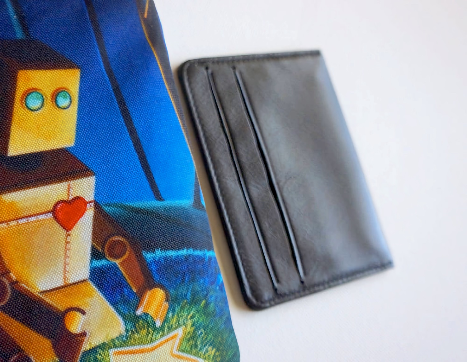 Bot Bag Wristlet - Mini Robot Coin Purse picture