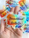 ThreadHead Knits Co Holographic Stickers