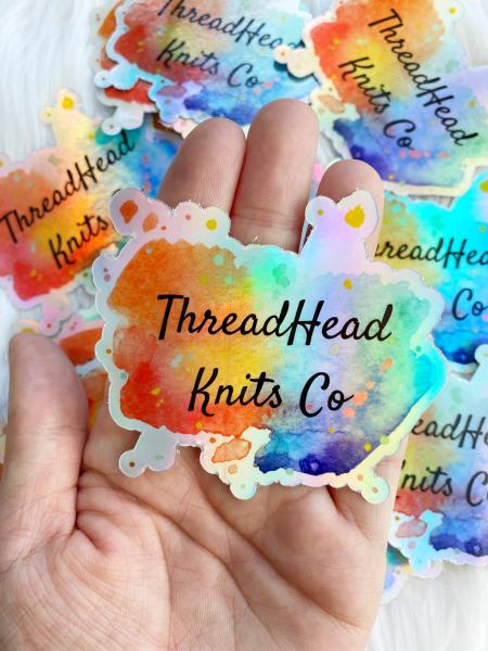 ThreadHead Knits Co Holographic Stickers picture