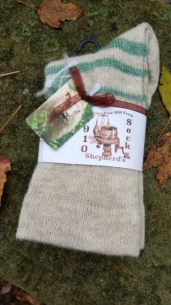 1910 Shepherd Socks-Ombre Fawn and Meadow-Women’s Size 6-8 picture