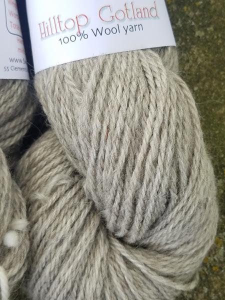 Hilltop Gotland Wool - Worsted - Natural Silver picture