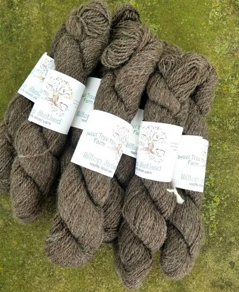Hilltop Shetland Wool-Sport-Natural Sterling