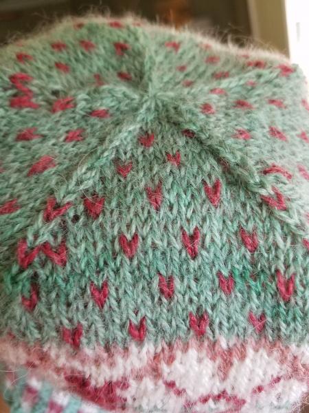 Cherry Blossom Cap & Cowl Knitting Kit picture
