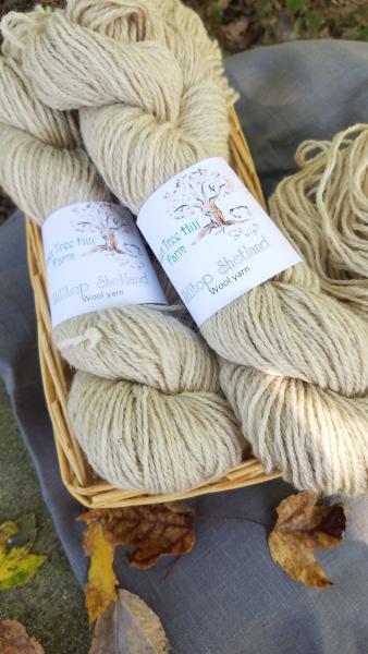 Hilltop Shetland Worsted Wool-Natural Fawn picture