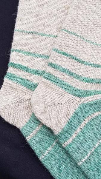 1910 Shepherd Socks-Ombre Fawn and Meadow-Women’s Size 6-8 picture