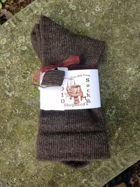 1910 Shepherd Socks-Natural Shaela--Men's size 10-12 picture