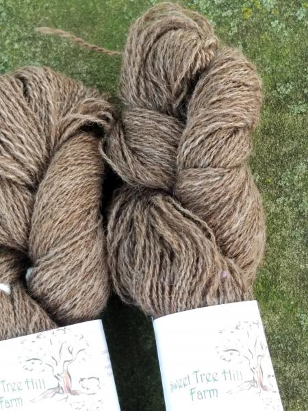 Simplicity - Handspun Natural Moorit Shetland Wool picture