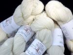 Hilltop Shetland Fingering 200 or 400 YD Skein -Natural White