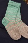 1910 Shepherd Socks-Ombre Meadow and Latte-Women’s Size 7-9