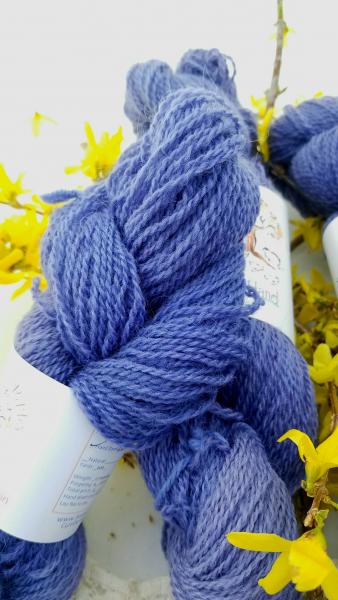 Hilltop Shetland Fingering 200 or 400 YD Skein -Hand Dyed Blue Ridge picture