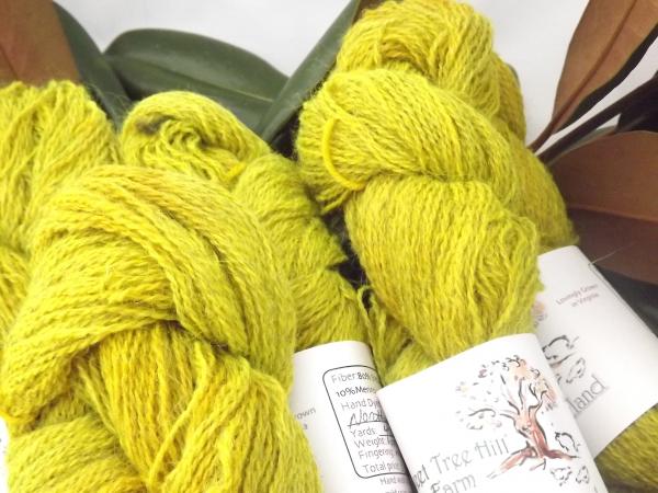 Hilltop Shetland Fingering 200 or 400 YD Skein -Hand Dyed Northern Lights picture