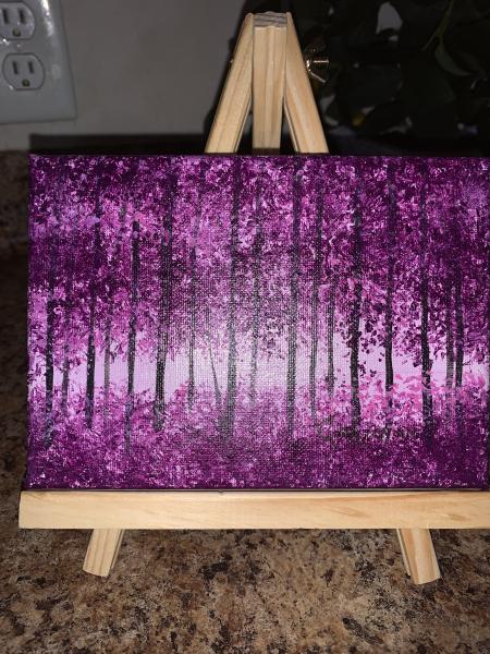 Purple Trees picture