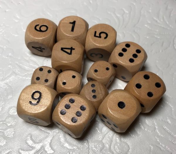 Wooden Dice picture