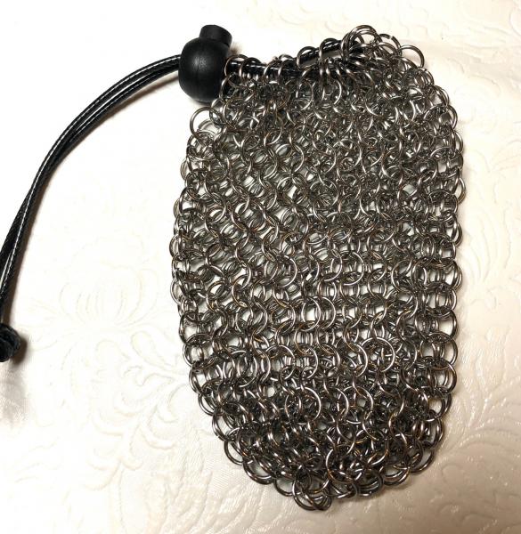 Chain Maille Dice Bag picture