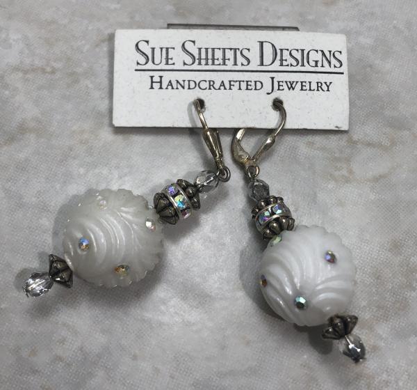 Earrings:: Snowball Vintage Sparkle picture