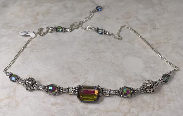 Necklace :: Vintage Colorful Sparkle Angles picture