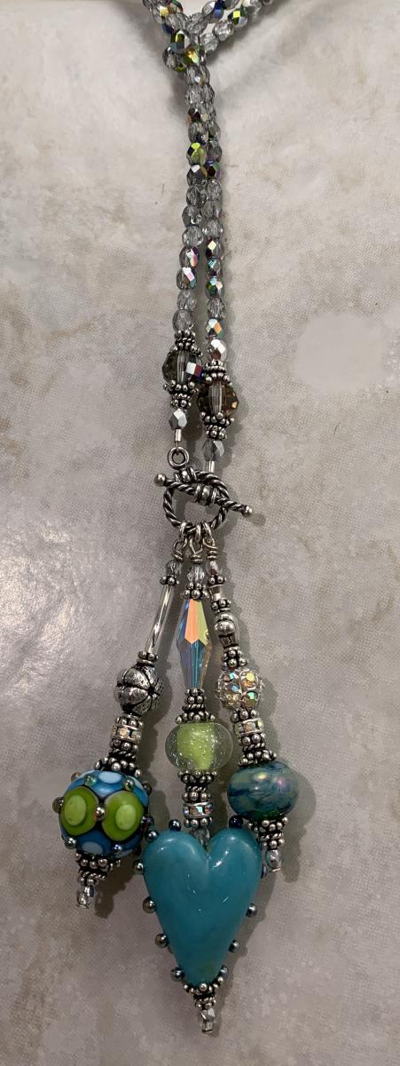 Necklace :: Artisan Turquoise Love TRIOS picture