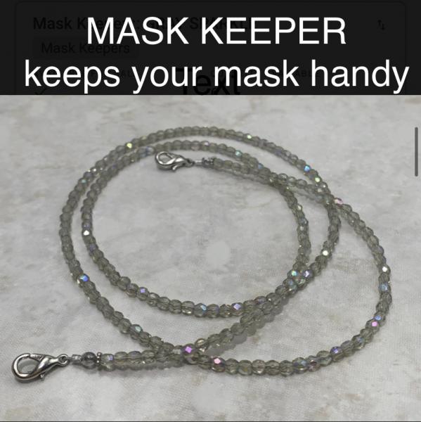 Mask Keeper :: GRAY SPARKLE